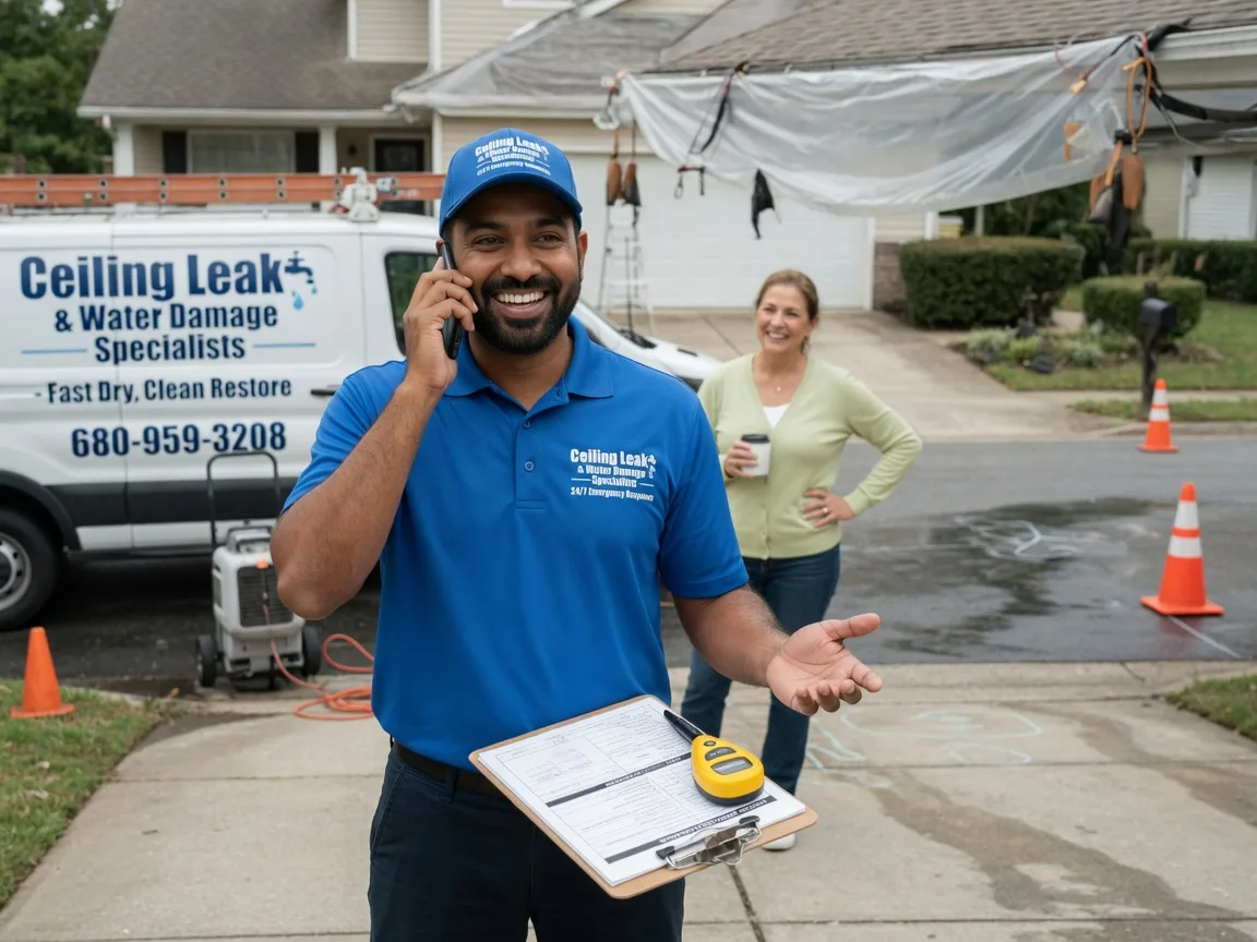 Ceiling Leak Cleanup Eagle Creek, OR FAQs